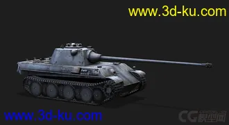3D打印模型德国_PzV_Panther豹式坦克的图片