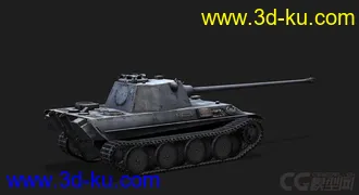 3D打印模型德国_PzV_Panther豹式坦克的图片
