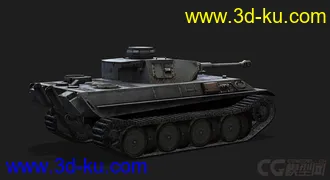 3D打印模型德国_PzV_PzIV_ausf_Alfa 空降坦克的图片