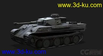 3D打印模型德国_PzV_PzIV_ausf_Alfa 空降坦克的图片