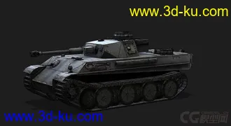 3D打印模型德国_PzV_PzIV_ausf_Alfa 空降坦克的图片