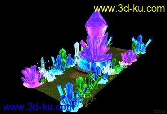 3D打印模型水晶水晶的图片