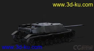 3D打印模型德国_StuG_III 坦克歼击车的图片