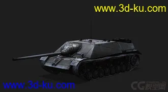 3D打印模型德国_StuG_III 坦克歼击车的图片
