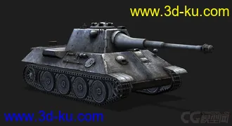 3D打印模型德国_VK3002DB汉斯版T-34 重型坦克的图片