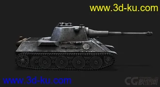 3D打印模型德国_VK3002DB汉斯版T-34 重型坦克的图片