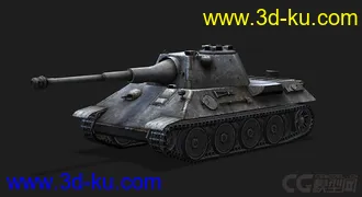 3D打印模型德国_VK3002DB汉斯版T-34 重型坦克的图片