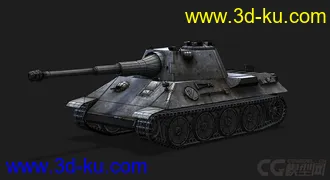 3D打印模型德国_VK3002DB汉斯版T-34 重型坦克的图片