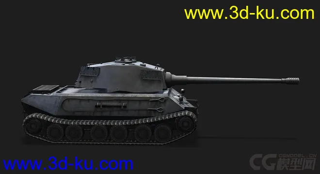 德国_VK4502A 重型坦克模型的图片2