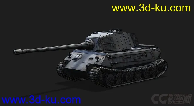 德国_VK4502A 重型坦克模型的图片5