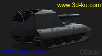 3D打印模型德国坦克的图片