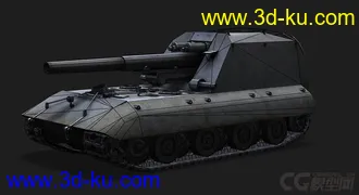3D打印模型德国坦克的图片