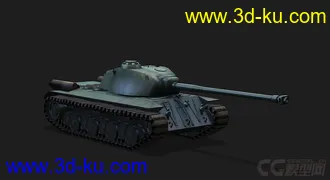 3D打印模型法国 _FCM_50t重型坦克的图片