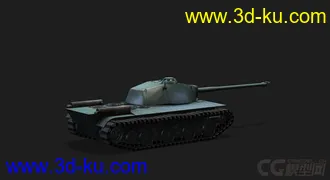3D打印模型法国 _FCM_50t重型坦克的图片