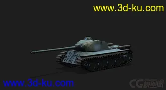 3D打印模型法国 _FCM_50t重型坦克的图片