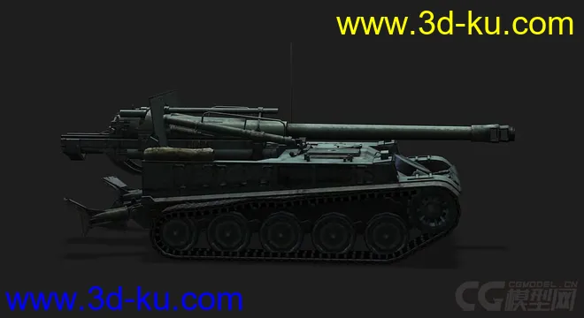 法国_AMX_13F3AM 自行火炮模型的图片2