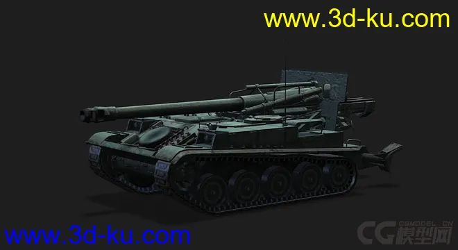 法国_AMX_13F3AM 自行火炮模型的图片4