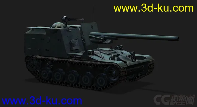 法国_AMX_105AM 自行火炮模型的图片1