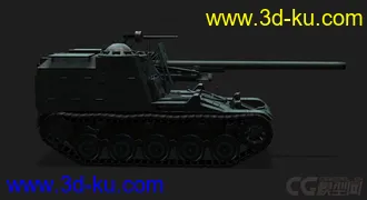 3D打印模型法国_AMX_105AM 自行火炮的图片