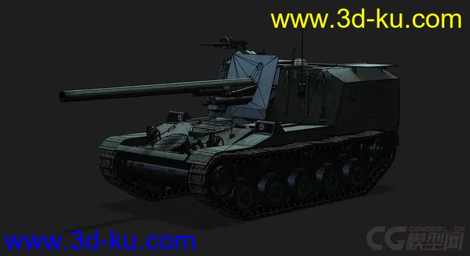 法国_AMX_105AM 自行火炮模型的图片5