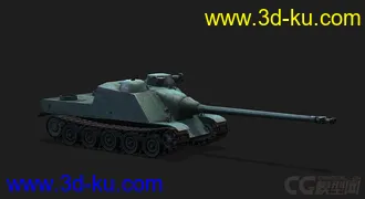 3D打印模型法国_AMX_AC_Mle1946坦克的图片