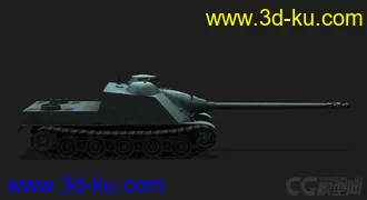3D打印模型法国_AMX_AC_Mle1946坦克的图片