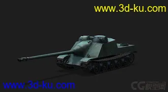 3D打印模型法国_AMX_AC_Mle1946坦克的图片