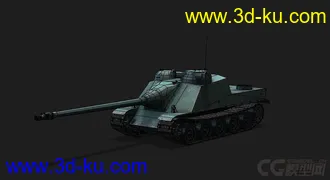 3D打印模型法国_AMX_AC_Mle1946坦克的图片