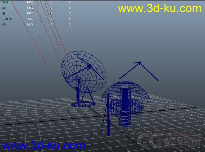 卫星通信系统，不喜勿喷，谢谢模型的图片2