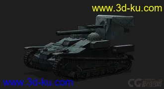 3D打印模型法国_RenaultUE57雷诺的图片