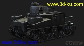 3D打印模型美国_M3_Grant 战车的图片