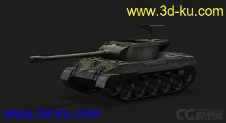 3D打印模型美国_M18_Hellcat_M18“地狱猫”坦克歼击车的图片