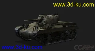 3D打印模型美国_M22_Locust蝉空降坦克的图片