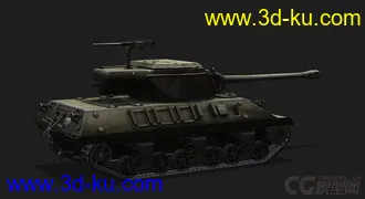 3D打印模型美国_M36“杰克逊”坦克歼击车的图片