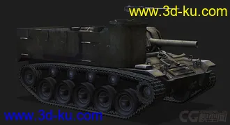 3D打印模型美国_M37自行火炮的图片