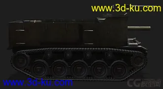 3D打印模型美国_M37自行火炮的图片