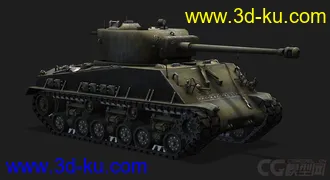 3D打印模型美国_M4谢尔曼中型坦克的图片