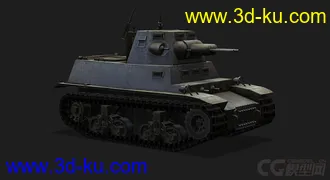 3D打印模型美国_MTLS-1G14轻型坦克的图片