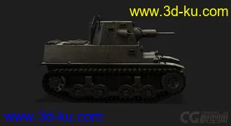 3D打印模型美国_MTLS-1G14轻型坦克的图片