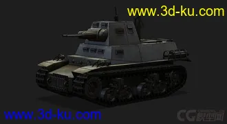3D打印模型美国_MTLS-1G14轻型坦克的图片