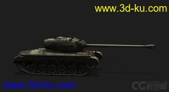 3D打印模型美国_PershingM26“潘兴”坦克的图片