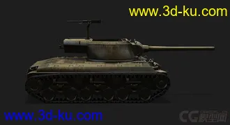3D打印模型美国_T25_2坦克歼击车的图片