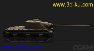 3D打印模型美国_T25_AT坦克的图片