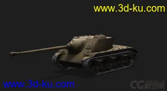 3D打印模型美国_T25_AT坦克的图片