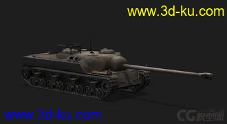 3D打印模型美国_T28超重型突击炮的图片
