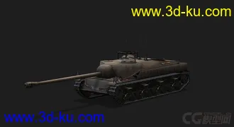 3D打印模型美国_T28超重型突击炮的图片