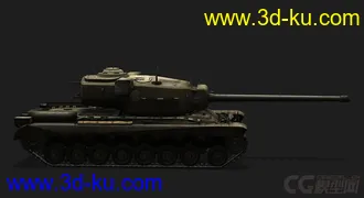3D打印模型美国_T-29重型坦克的图片