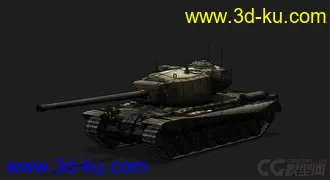 3D打印模型美国_T-29重型坦克的图片