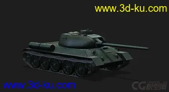 3D打印模型美国_T34重型坦克的图片