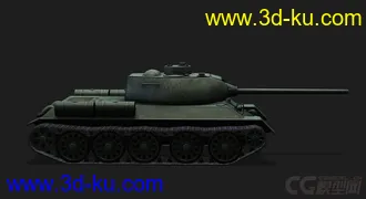 3D打印模型美国_T34重型坦克的图片